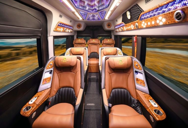 Interior of the VIP Limousine